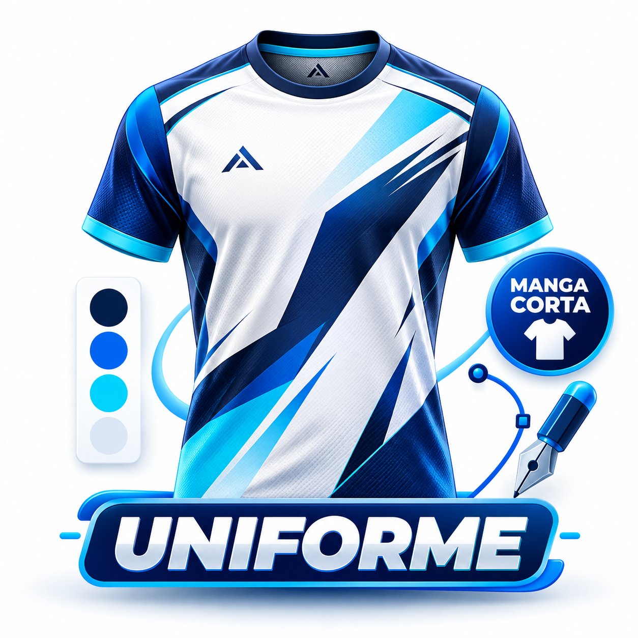 🏆 Uniforme Deportivo Personalizado | iCreativeGrafik