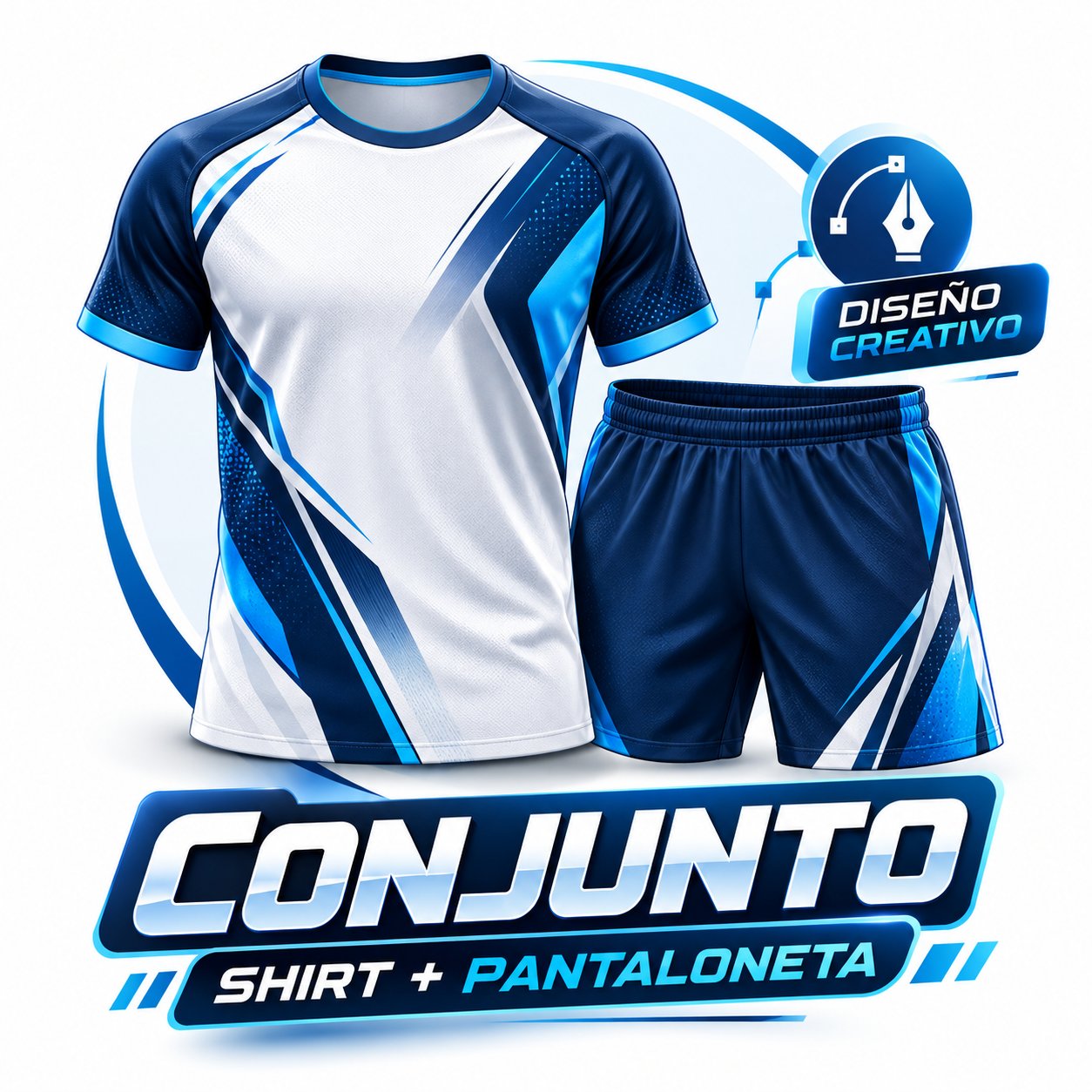 Conjuto de Uniforme Sublimado - iCreativeGrafik