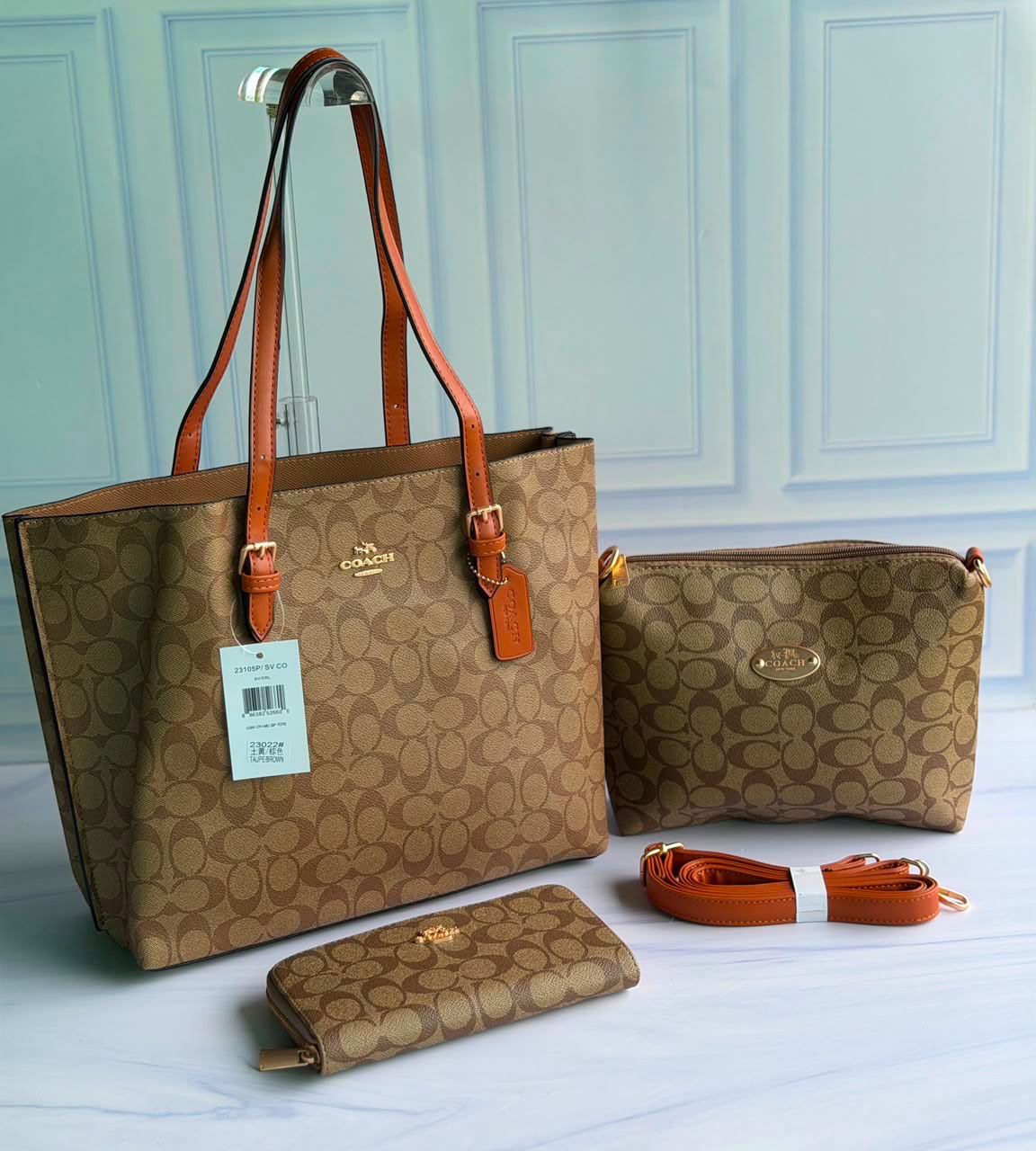 Tríos de cartera Coach — foto 2