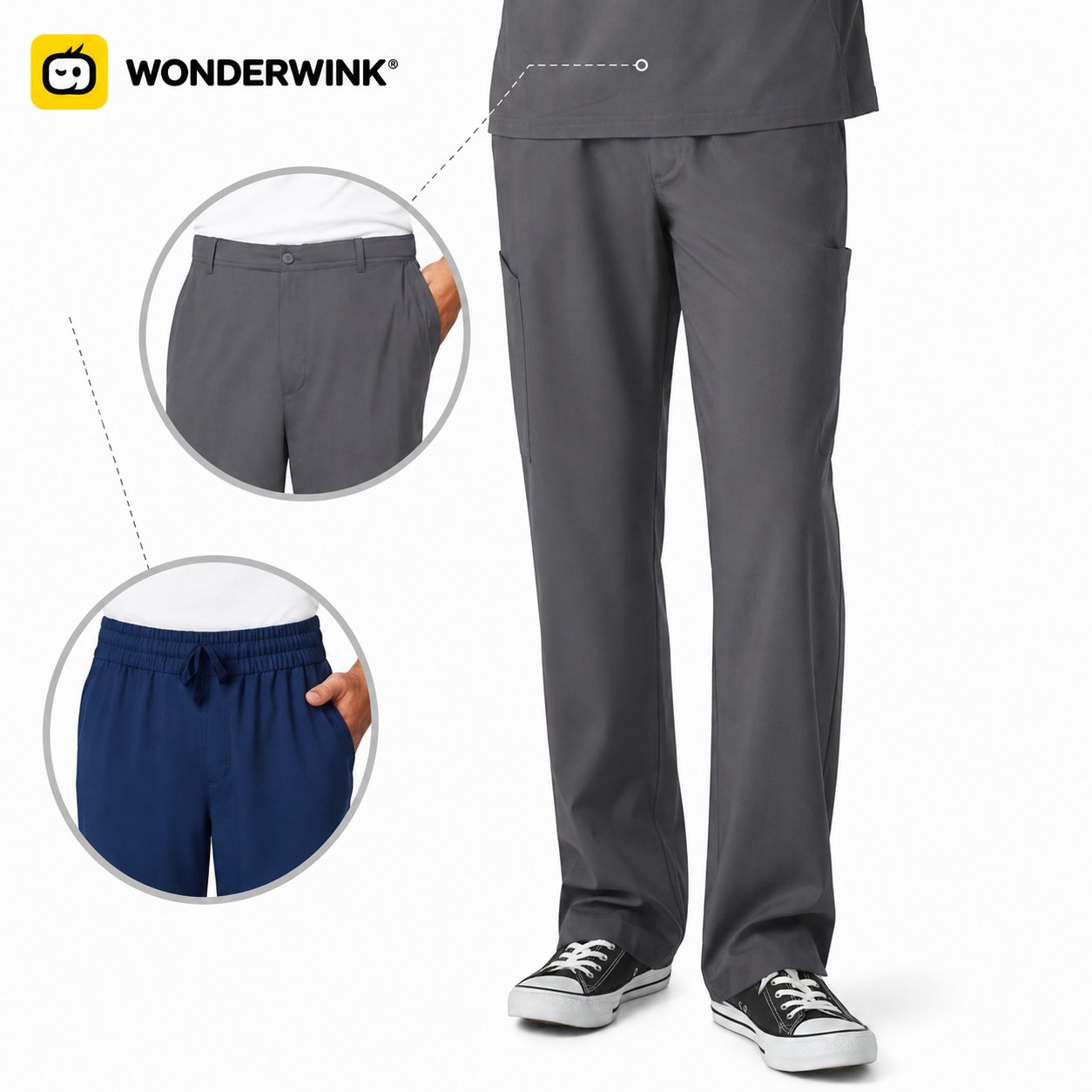 WonderWink W123® – Pantalón Cargo
