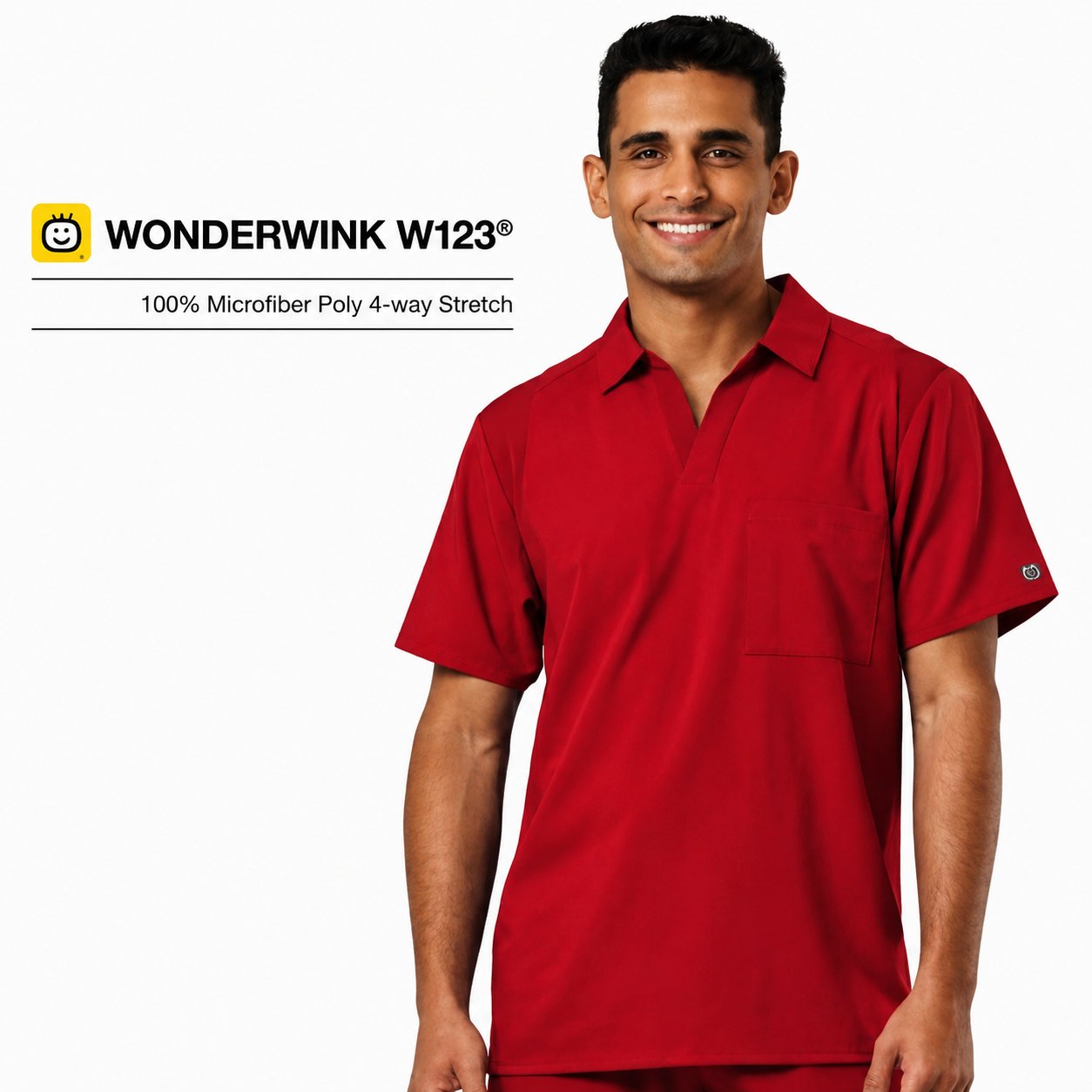 WonderWink W123® – Tops Médicos para Hombre