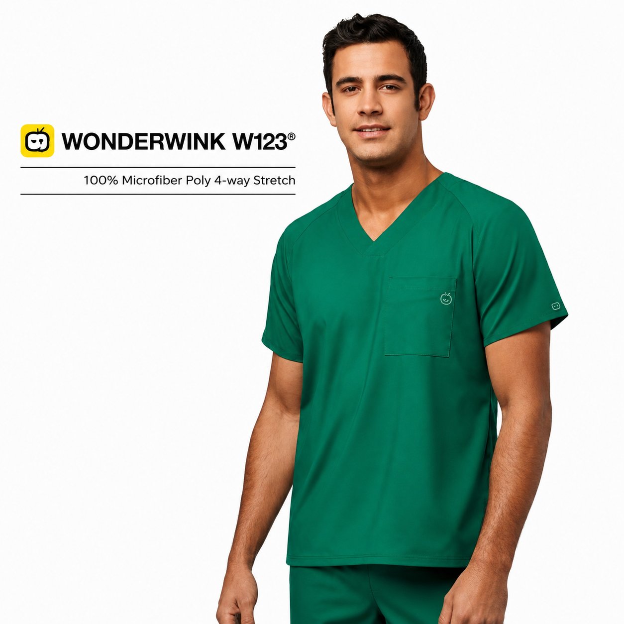 WonderWink W123® – Tops Médicos para Hombre — foto 2