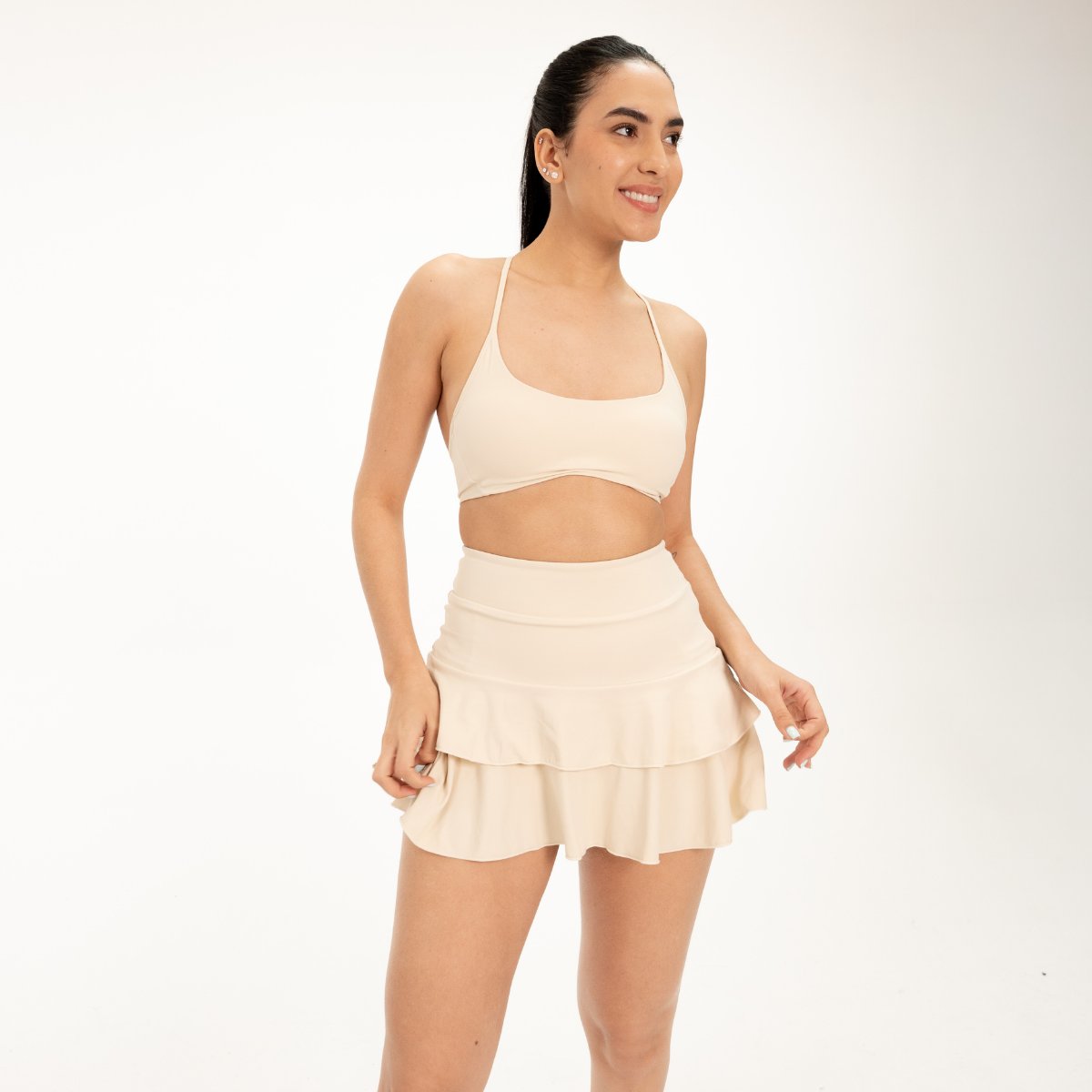Crème Brûlée Court Set