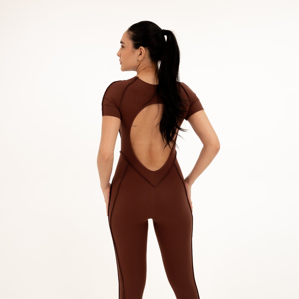 Chocolate Crush Corset Jumpsuit — foto 2